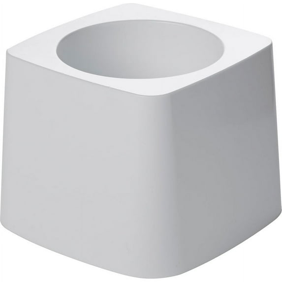 Rubbermaid Commercial Toilet Bowl Brush Holder - Vertical - 5" - Plastic, Polypropylene - 24 / Carton - White | Bundle of 5 Cartons