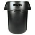 thumbnail image 1 of Rubbermaid Commercial Vented Round Brute Container, 44 gal, Plastic, Black, 1 of 8