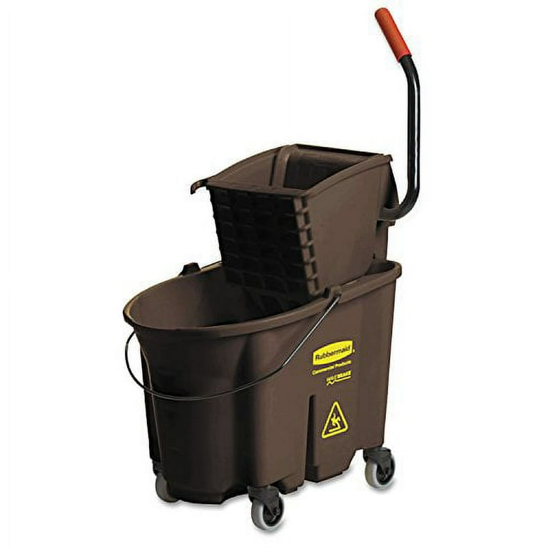 WaveBrake 2.0 Bucket/Wringer Combos, Side-Press, 35 qt, Plastic, Brown WaveBrake 2.0 Bucket/Wringer Combos, Side-Press, 35 qt, Plastic, Brown