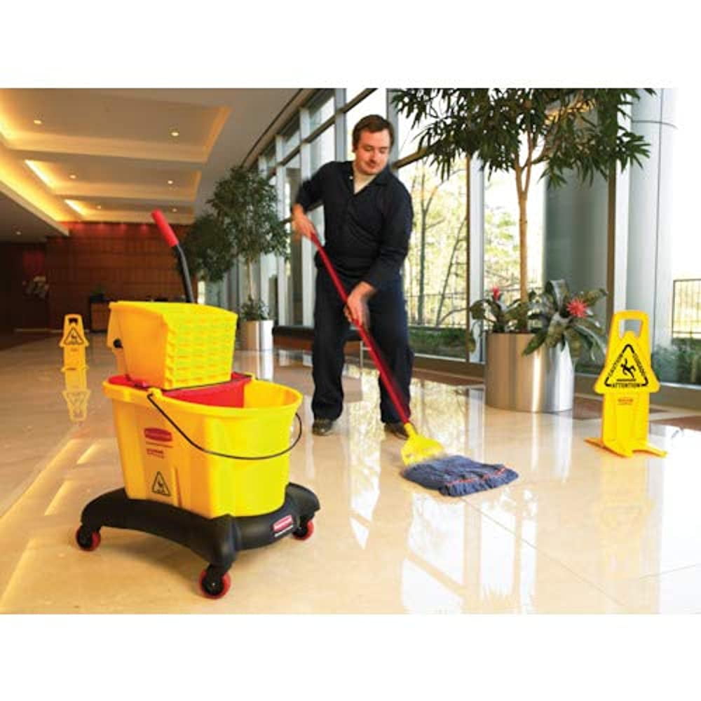 Cut-End Economy Mop Head, Rayon, 16 oz, White, 12/Carton per CASE