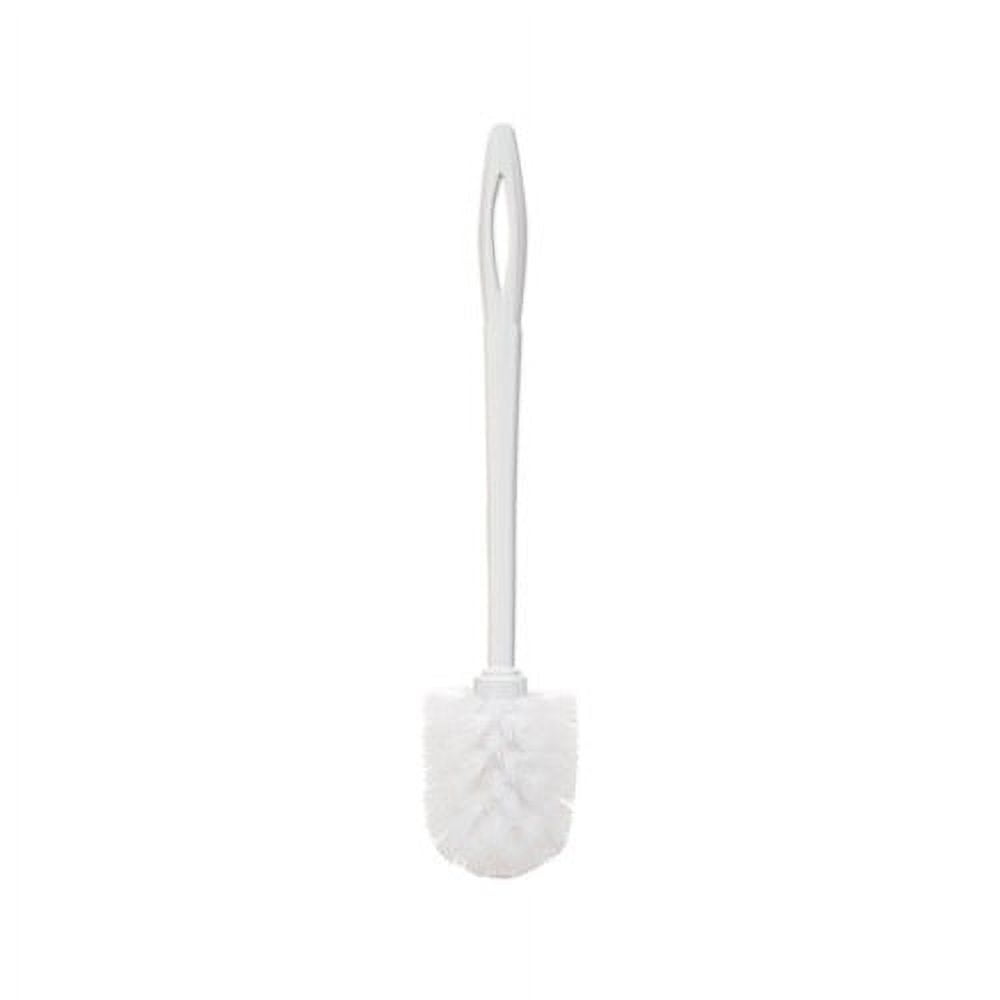 RUBBERMAID COMMERCIAL PRODUCTS Toilet Bowl Brush 14 1/2", White, Plastic