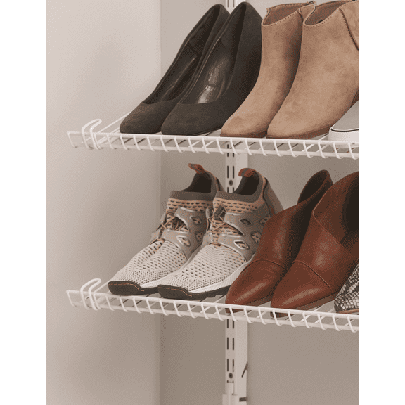 Rubbermaid Configurations Closet Shelf - Single Pack Home & Garage Storage, Stackable Design