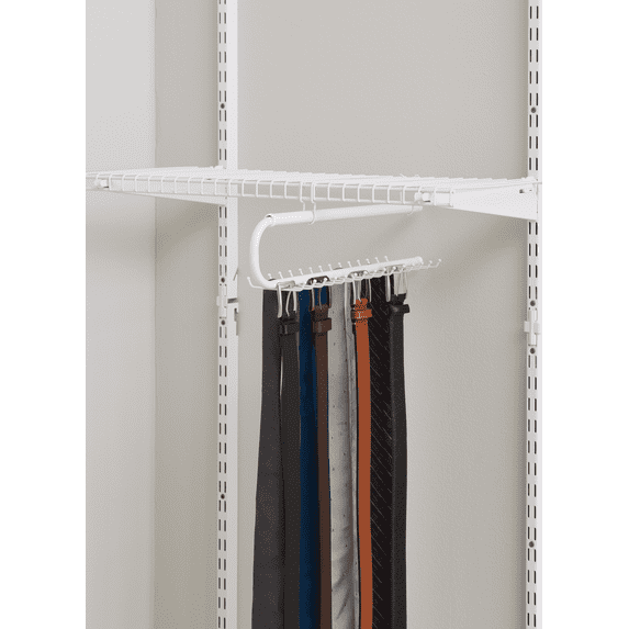 Rubbermaid Configurations Tie & Belt Rack - Single Pack — Residential Use, Standard Application