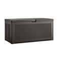 thumbnail image 1 of Rubbermaid Deck Box, Extra Large, 134 Gallon, Brown, 1 of 8