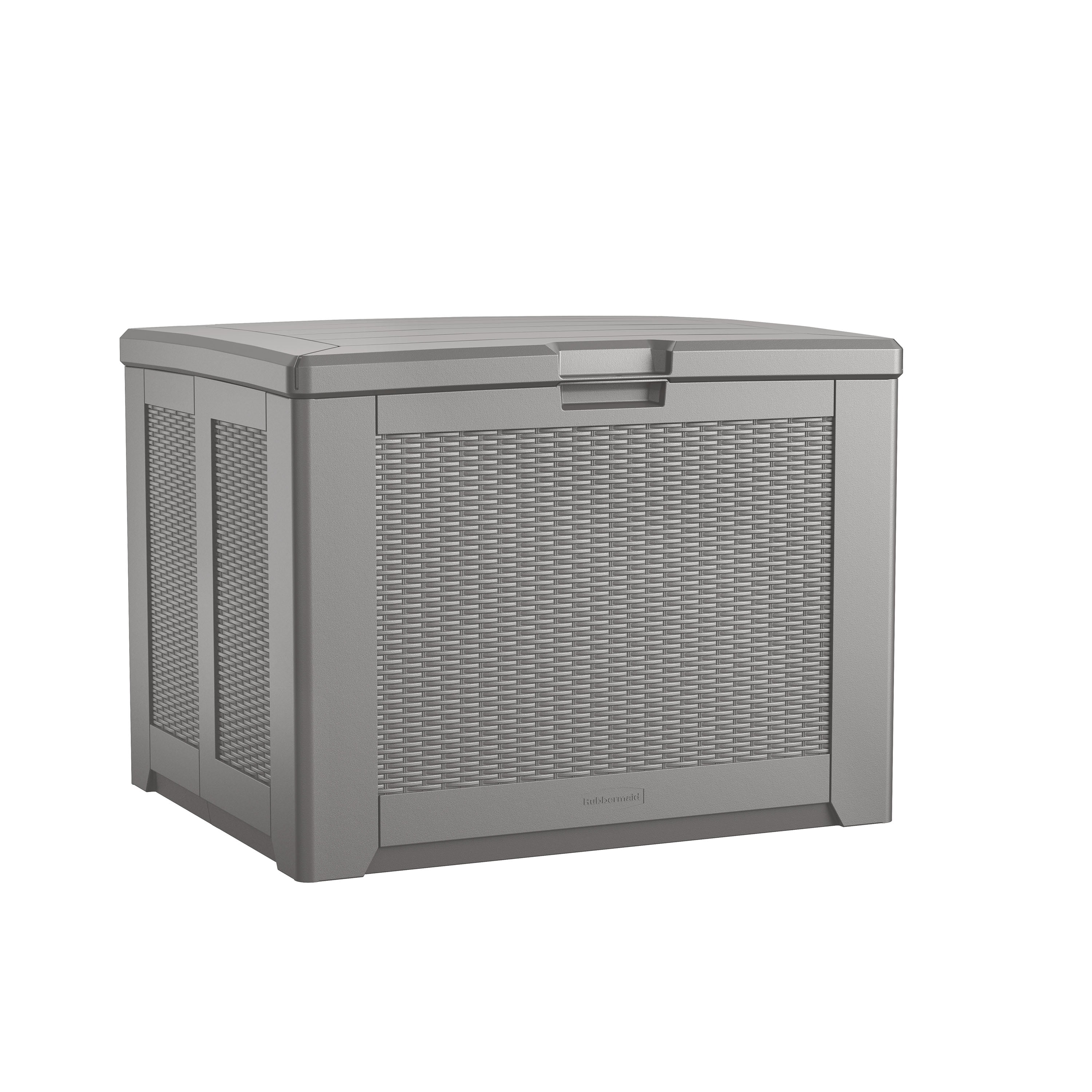 Rubbermaid 2047053 Medium Deck Box with Seat for sale online