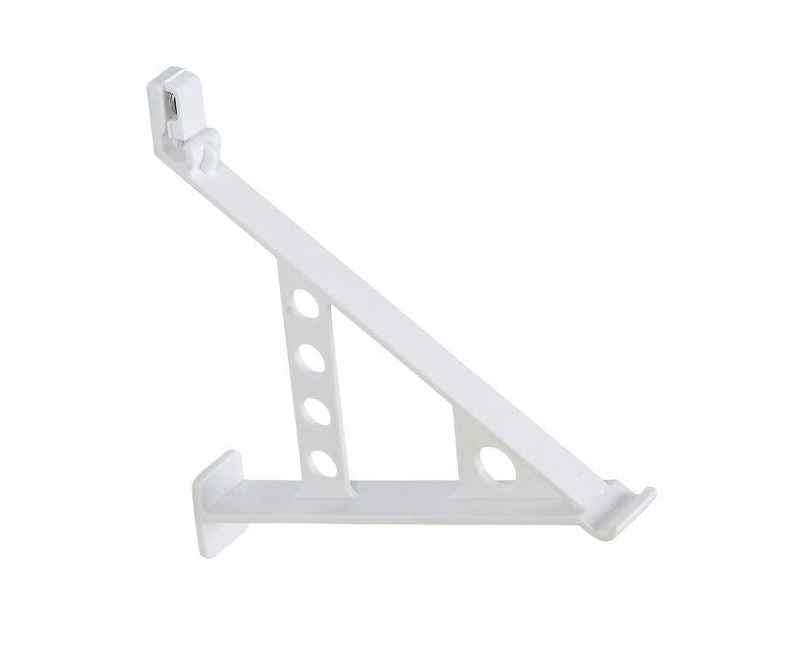 Rubbermaid FastTrack White Shoe Shelf Bracket - Bliffert Lumber and Hardware