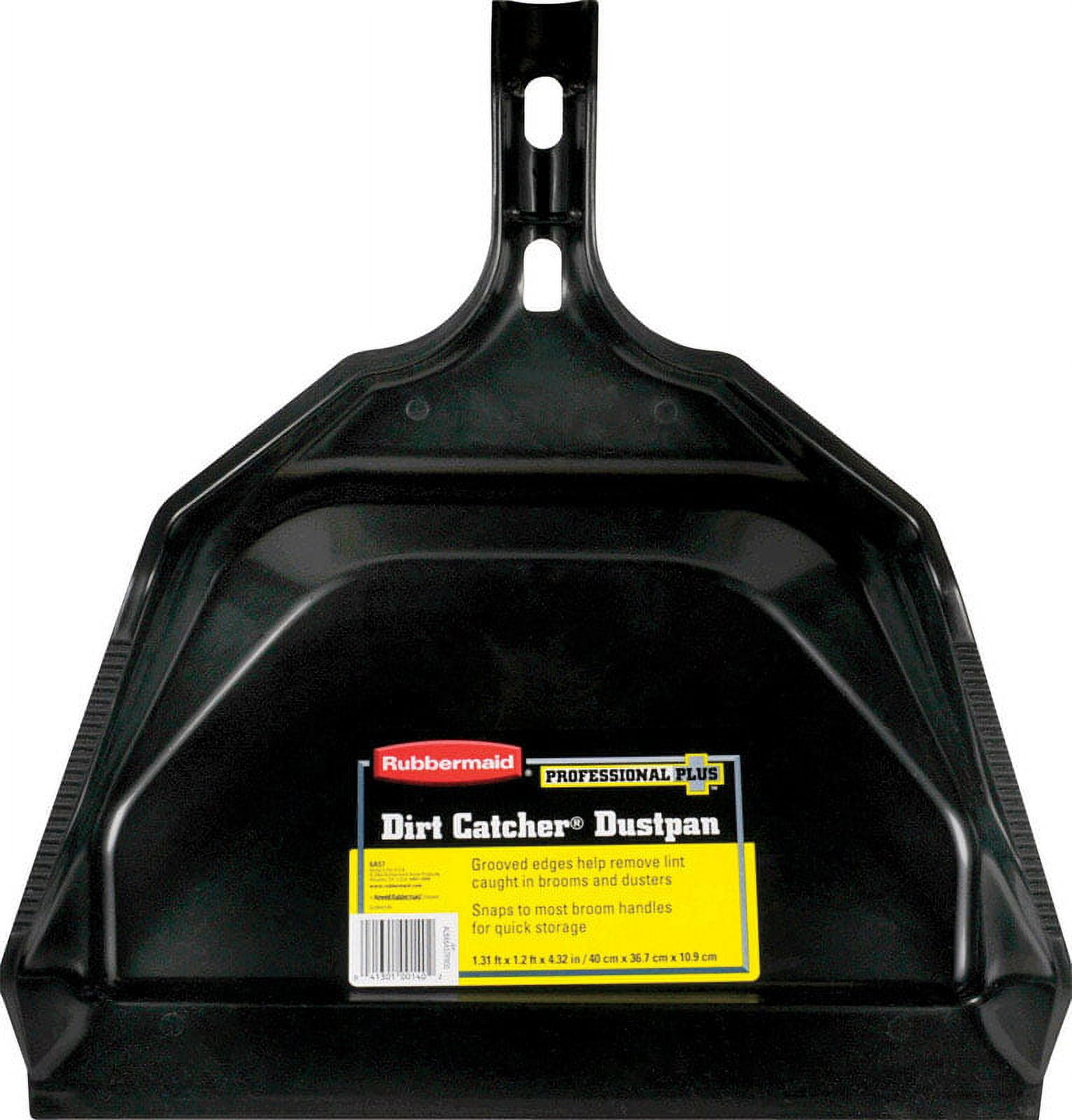 Rubbermaid  Dirt Catcher  Plastic  Wide Mouth  Dust Pan