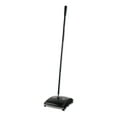 thumbnail image 1 of Rubbermaid Dual Action Sweeper, Boar/Nylon Bristles, 44" Steel/Plastic Handle, Black/Yellow, 1 of 5