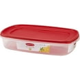 thumbnail image 1 of Rubbermaid Easy Find Lid, 1.5 Gallon, Rectangle Food Storage Container, 1 of 5