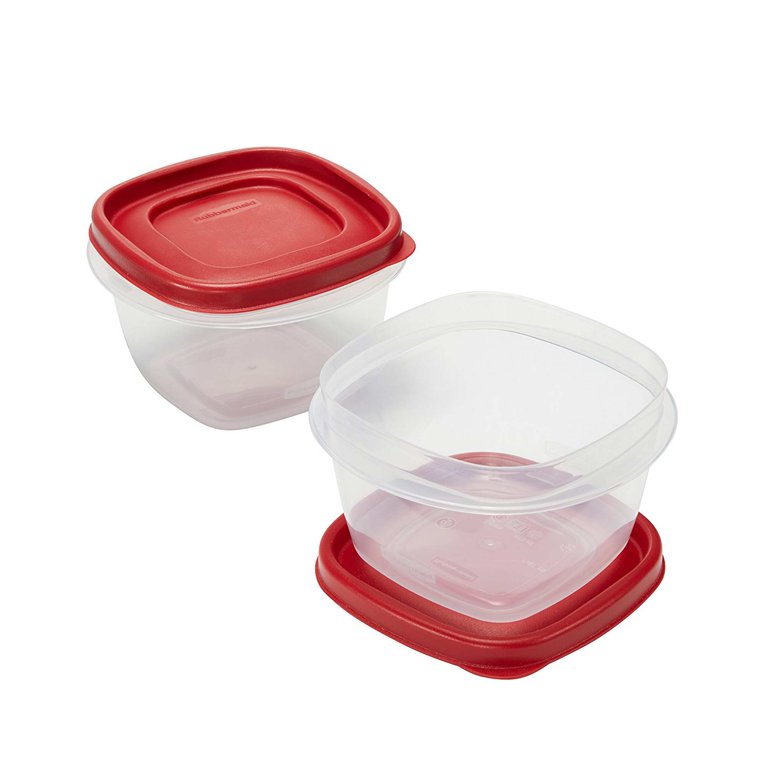 Rubbermaid Easy Find Lids 40pc Plastic Food Storage Container Set Clear :  Target