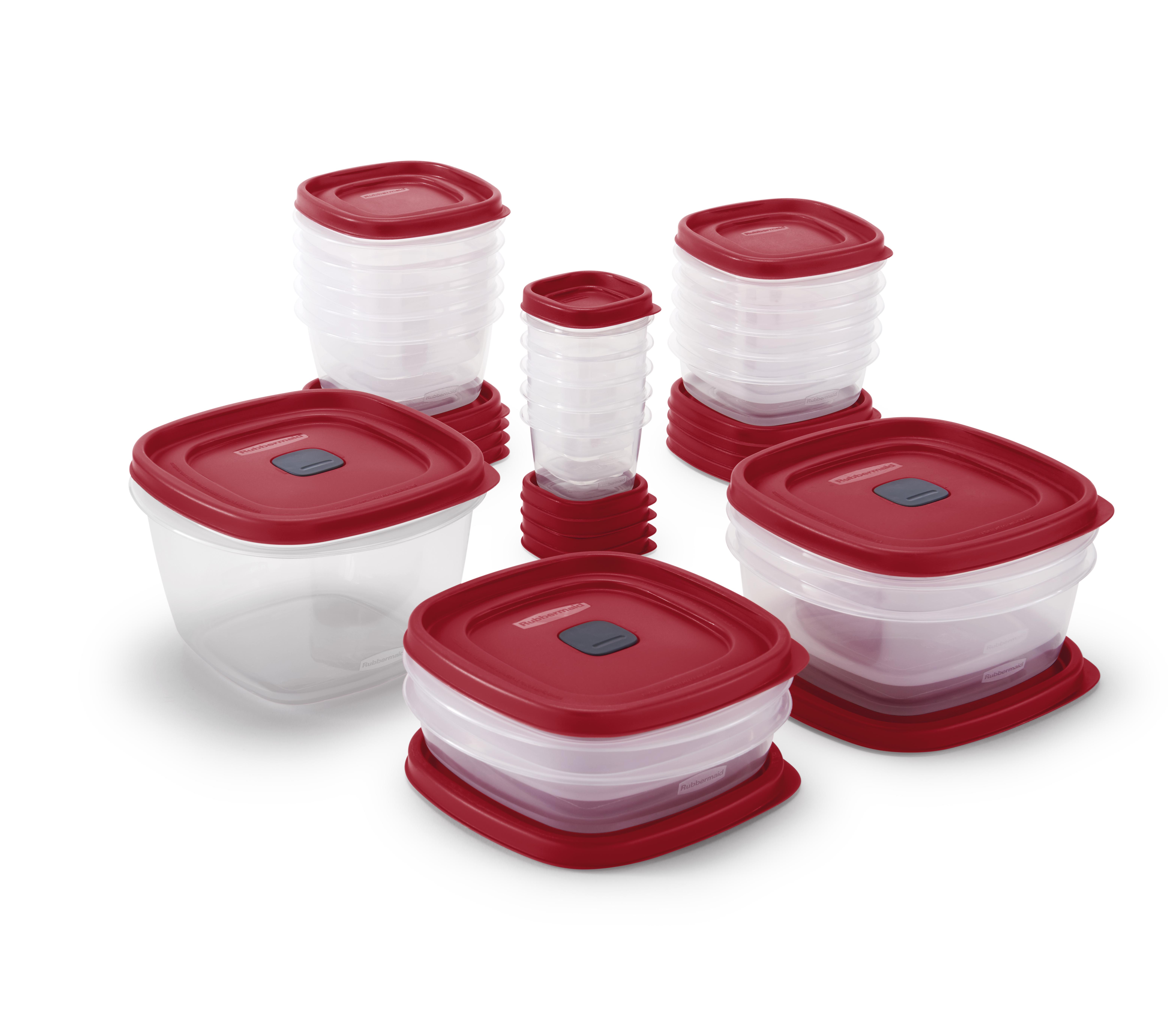 Rubbermaid, Easy Find Lid Food Storage Containers with Vented Lids, 40-Piece Set - image 1 of 8