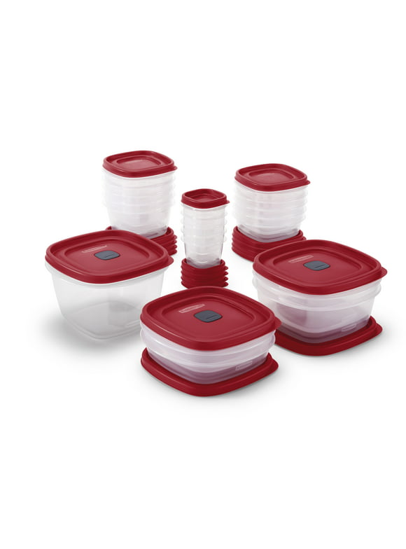 Rubbermaid, Easy Find Lid Food Storage Containers with Vented Lids, 40-Piece Set