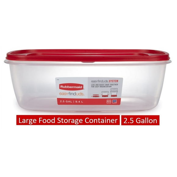 Large Rubbermaid Containers