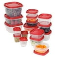 Rubbermaid Easy Find Lids Food Storage Container Set, 34Piece