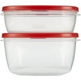 thumbnail image 1 of Rubbermaid Easy Find Lids Food Storage Containers, 4-Piece Set, 1 of 6