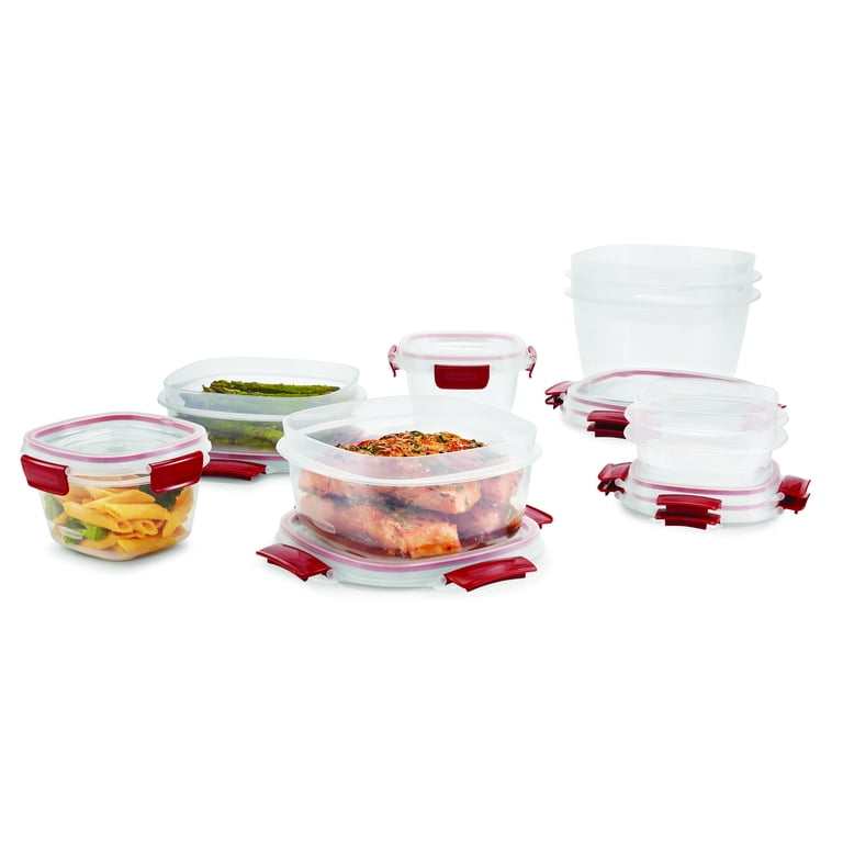 Rubbermaid Easy Find Lid Tabs Food Storage Container