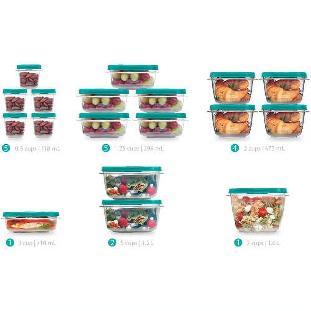 Rubbermaid Easy Find Lids Food Storage Set