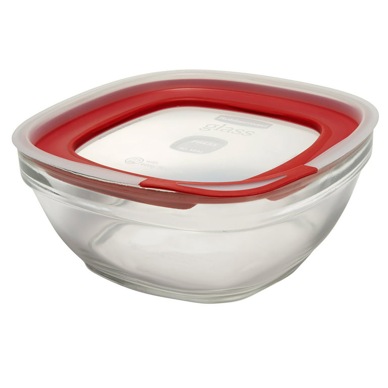 Rubbermaid Glass with Easy-Find Lids Food Storage Container - 8 Cup, 1 ct /  8 cups - Kroger