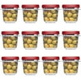 thumbnail image 1 of Rubbermaid Easy Find Lids Square 1/2-cup Food Storage Container (Pack of 12 Cups), 1 of 3