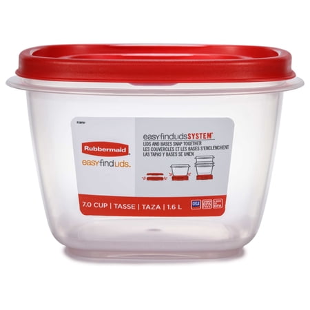 Rubbermaid Easy Find Vented Lid 7-Cup Food Storage Container