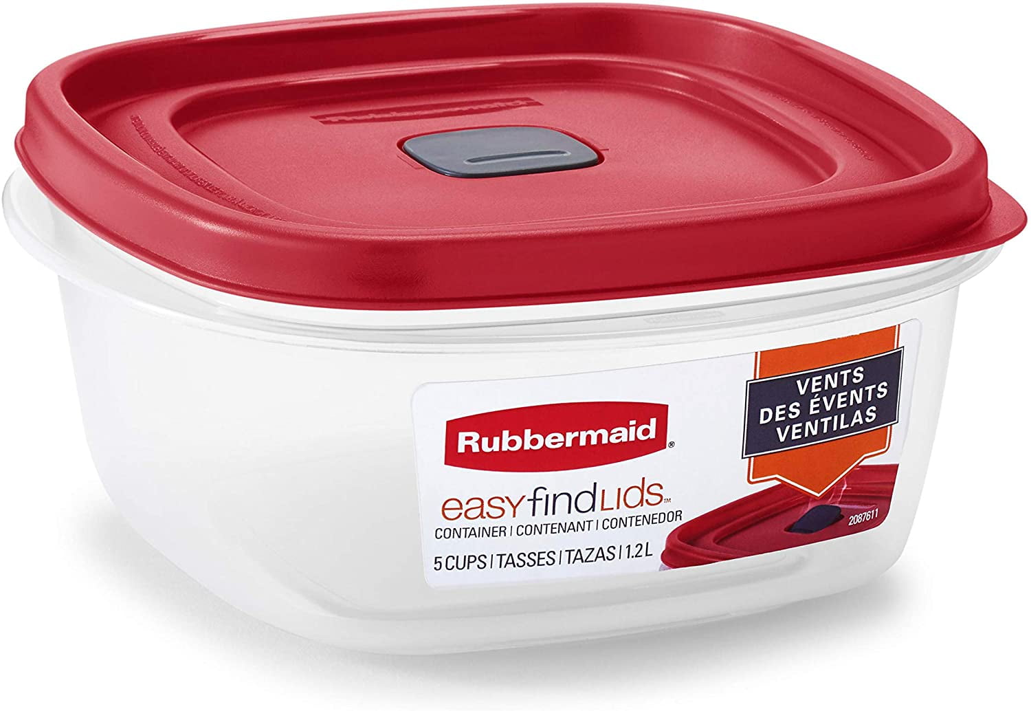 Rubbermaid Dry Food Container, 5-Cup