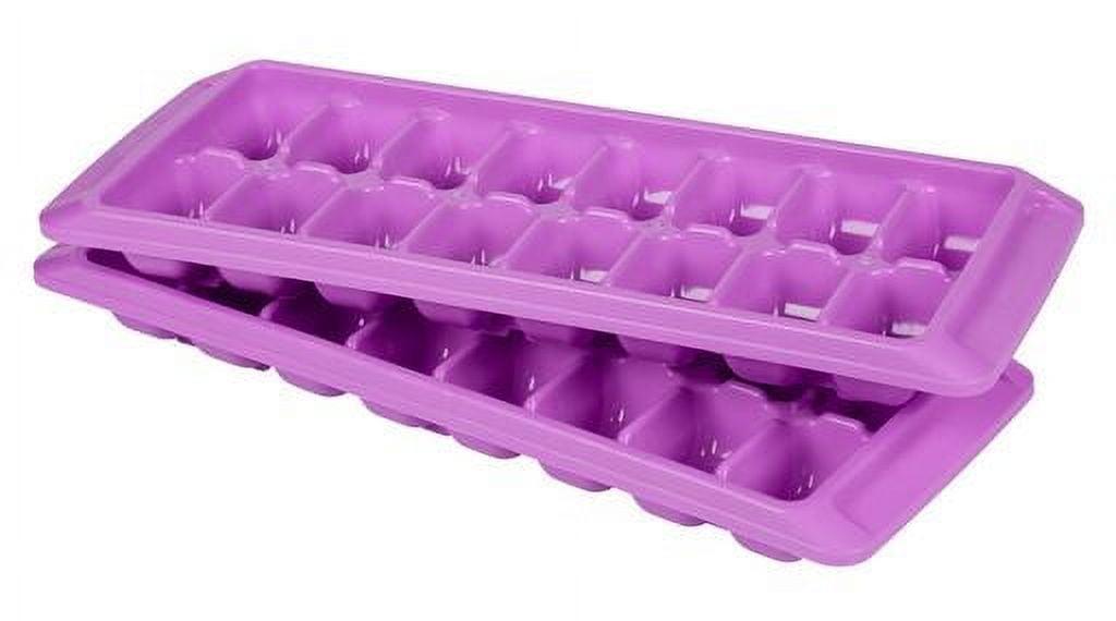 Rubbermaid Easy Release Ice Cube Tray 2pk, Orchid