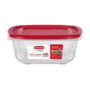 Rubbermaid 14.66-Cup EasyStore Square Container, Food Storage Container, Food Storage Container with Lids