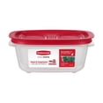 thumbnail image 1 of Rubbermaid 5.26-Cup EasyStore Rectangle Container, Food Storage Container, Food Storage Container with Lids, 1 of 8