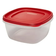 Rubbermaid EasyFindLid, 14 Cup, Square Plastic Food Storage Container