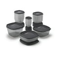 thumbnail image 1 of Rubbermaid EasyFindLids 24 Piece Food Storage Containers Variety Set, Gray, 1 of 7