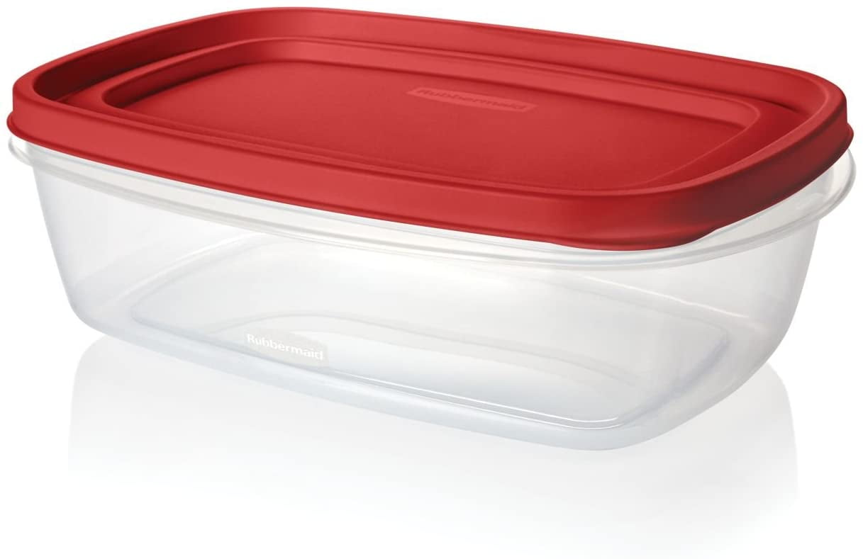 Total Solution® 8.5-cup Plastic Food Storage Container with Lid