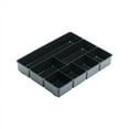 thumbnail image 1 of Rubbermaid Extra Deep Desk Drawer Director Tray, Plastic, 11.875 x 15 x 2.5 Inches, Black (11906ROS), 1 of 3