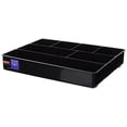thumbnail image 1 of Rubbermaid Extra Deep Desk Drawer Director Tray, Plastic, 11.875 x 15 x 2.5 Inches, Black (11906ROS), 1 of 3