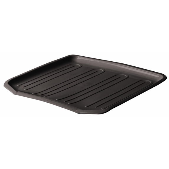 Rubbermaid FG1182MABLA Large Black Drain-Away Tray