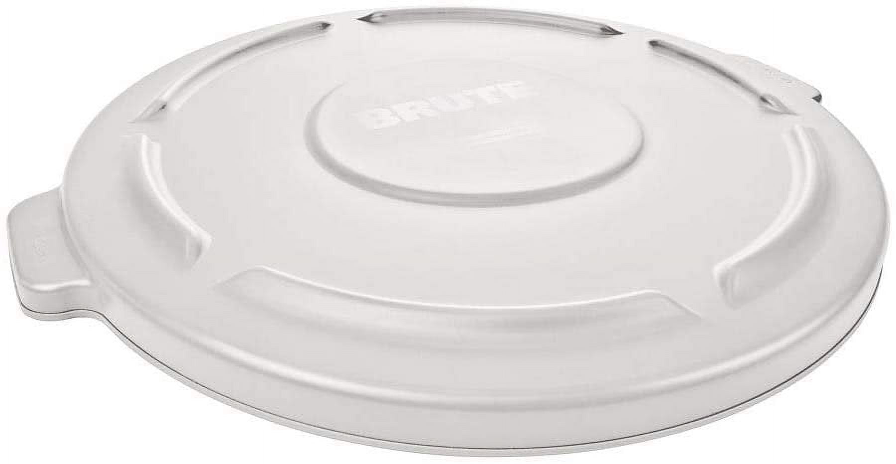 Rubbermaid Commercial Products FG260900 – Coperchio Per Contenitori, Altezza 25 Cm X 406 Mm, Bianco, Accesso Facilitato