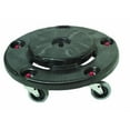 thumbnail image 1 of Rubbermaid Container Dolly FG264000BLA - 250 Lb Capacity, Fits 55 Gal, Black, 5 Wheels, 1 of 1
