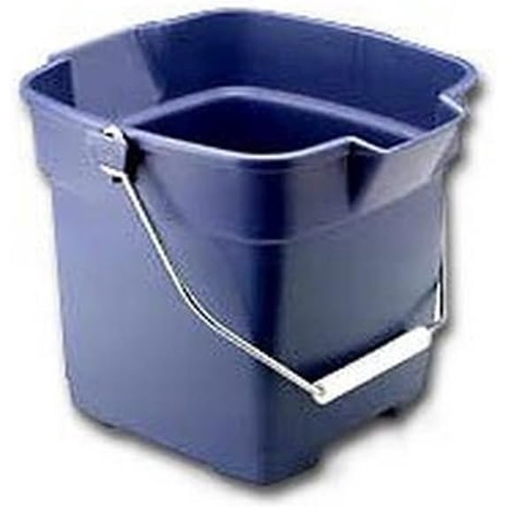 Rubbermaid FG296400ROYBL 12 Qt Royal Blue Plastic Roughneck Bucket