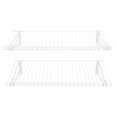 thumbnail image 1 of Rubbermaid FG3H9100WHT Configurations Accessories 26-Inch Shelving Kit, White, 1 of 6