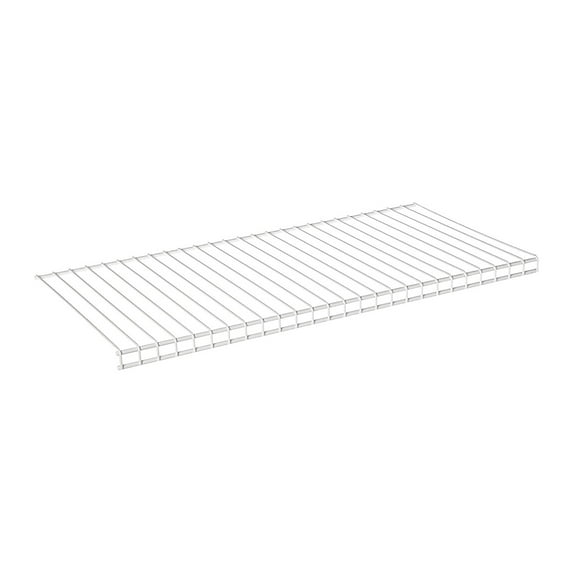 Rubbermaid FG3H9403WHT Configurations Accessories Lightweight Shoe Shelf, White