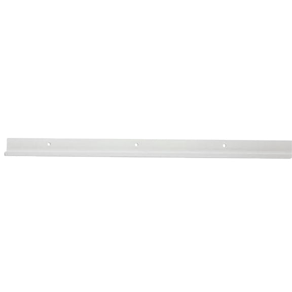 Rubbermaid FastTrack Rail, Hardware, 40", White, Heavy-Duty Steel, Durable, Ideal for Pantries, Linen Closets, Laundry Rooms, Utility Rooms