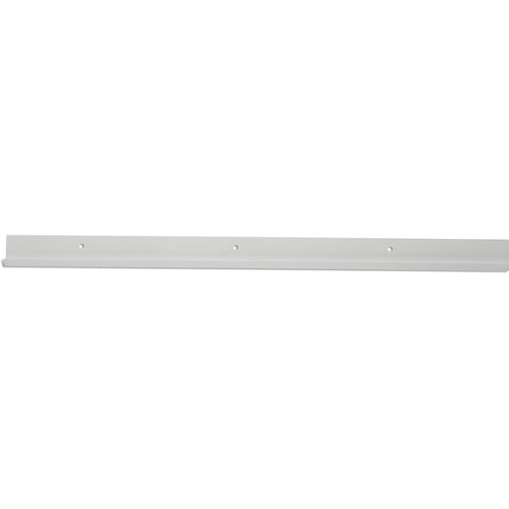 Rubbermaid FastTrack Rail, Hardware, 40", White, Heavy-Duty Steel, Durable, Ideal for Pantries, Linen Closets, Laundry Rooms, Utility Rooms
