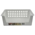 thumbnail image 1 of Rubbermaid Slide N Stack 14in. Stacking Basket 5582RDWHT, 1 of 1