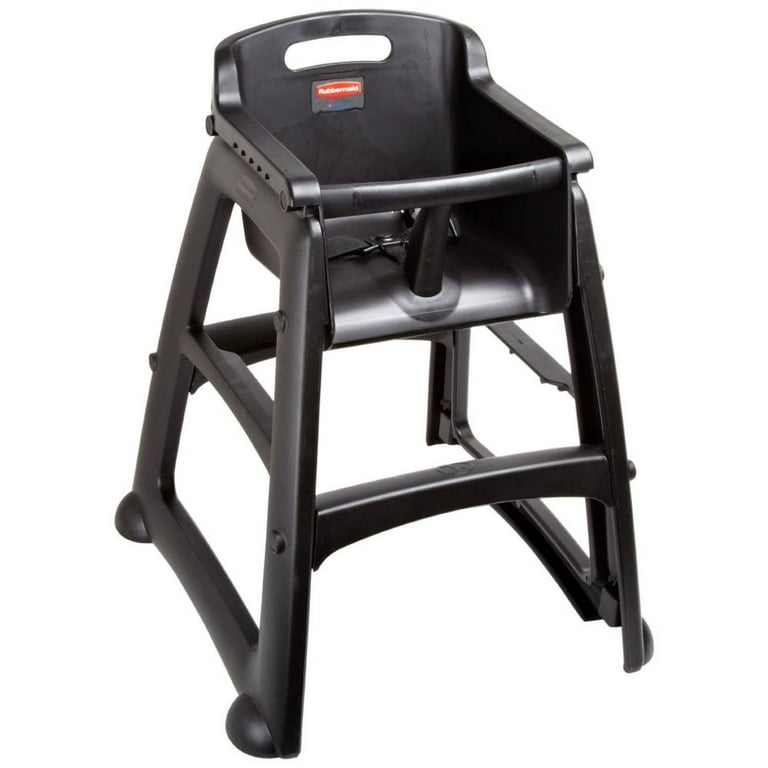 Rubbermaid FG781408BLA Sturdy Chair Hi Chair Without Wheels