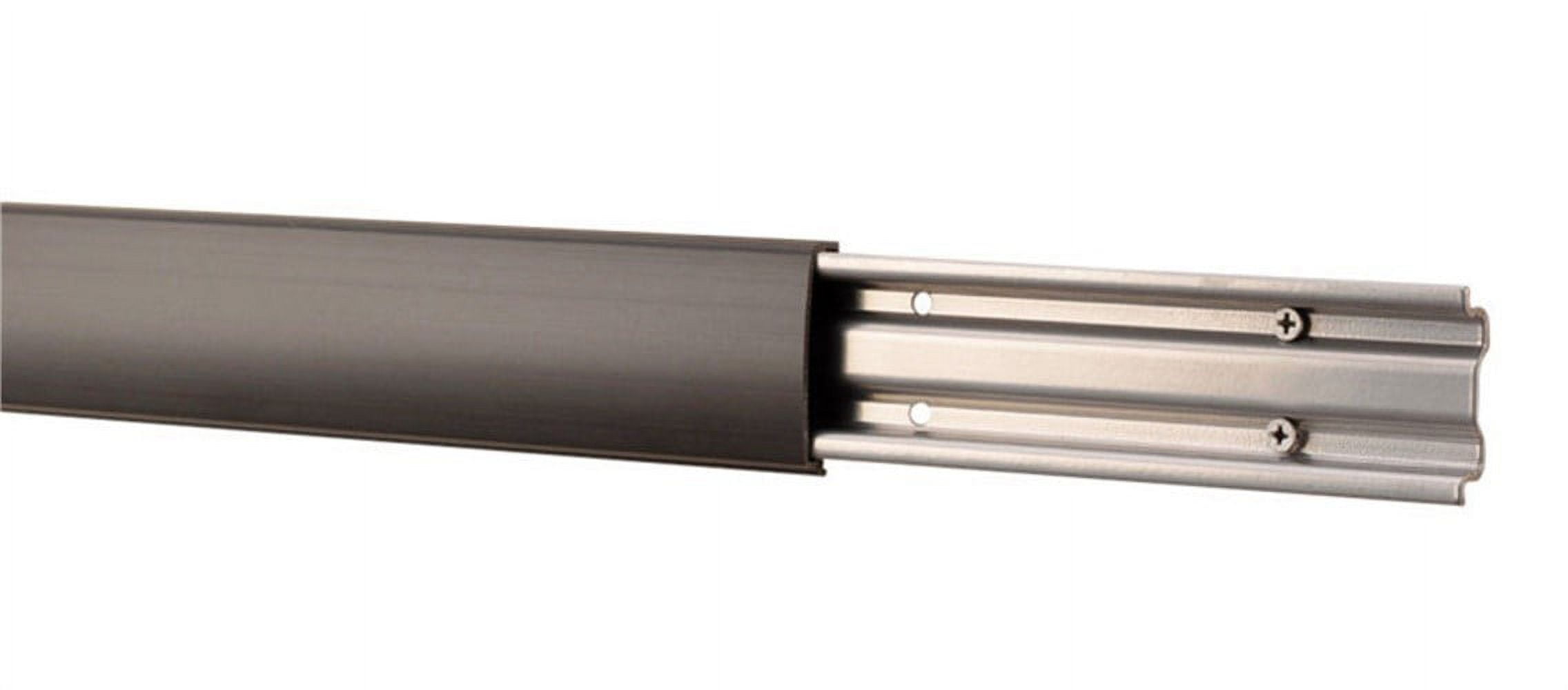 Rubbermaid  FastTrack  2.3 in. W x 7 ft. D Silver  Metal  Hang Rail