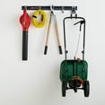 Rubbermaid FastTrack Garage Storage AllinOne Rail & Hook Wall Hanging