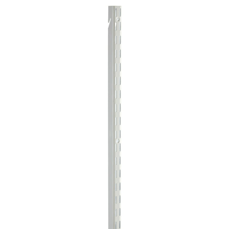 Rubbermaid White Twin Track Upright