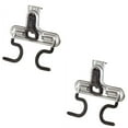 thumbnail image 1 of Rubbermaid FastTrack Wall S Hook 2 Handle Tool Storage Organizer Rack (2 Pack), 1 of 9