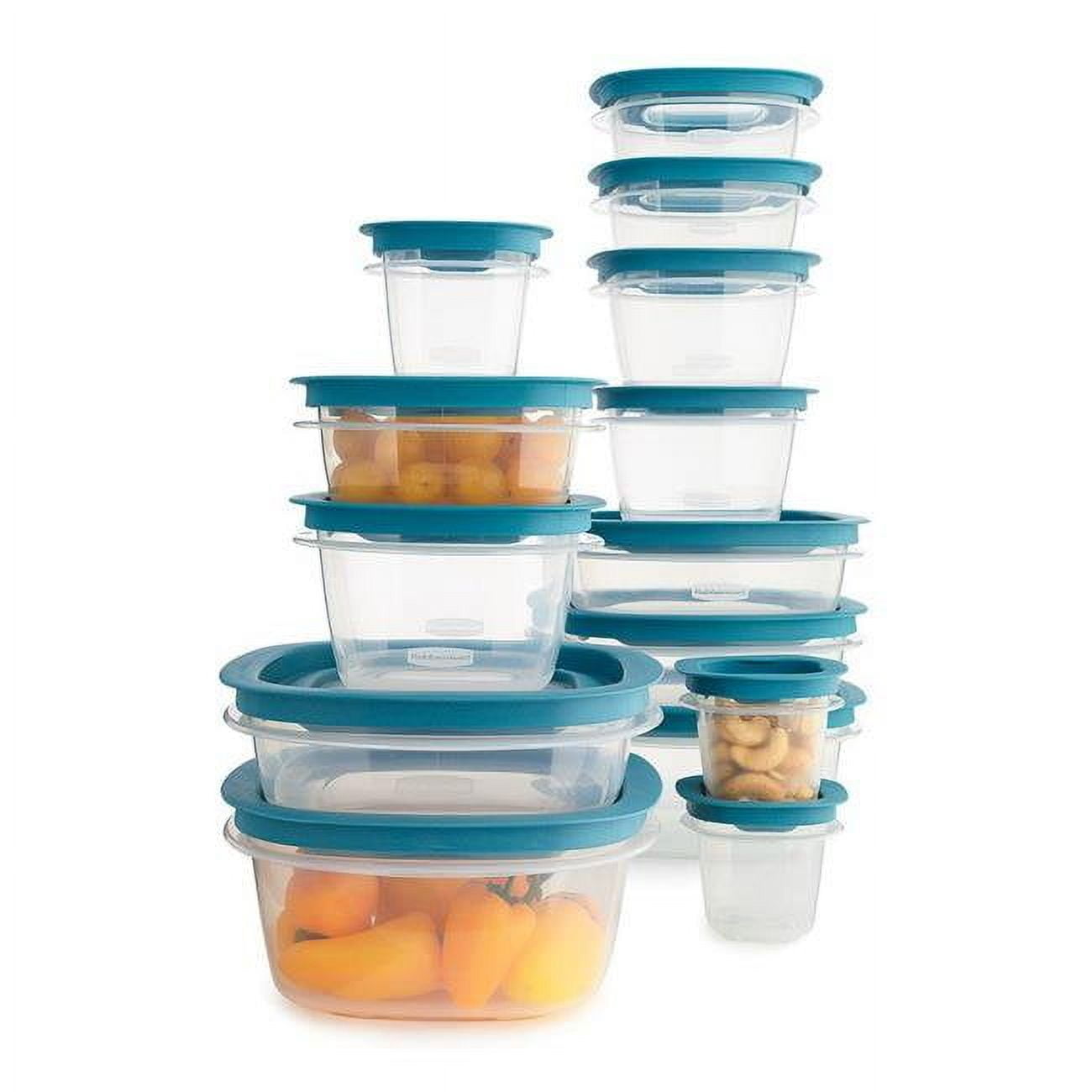 28-Piece Rubbermaid Flex & Seal Food Storage Containers with Leak-Proof ...