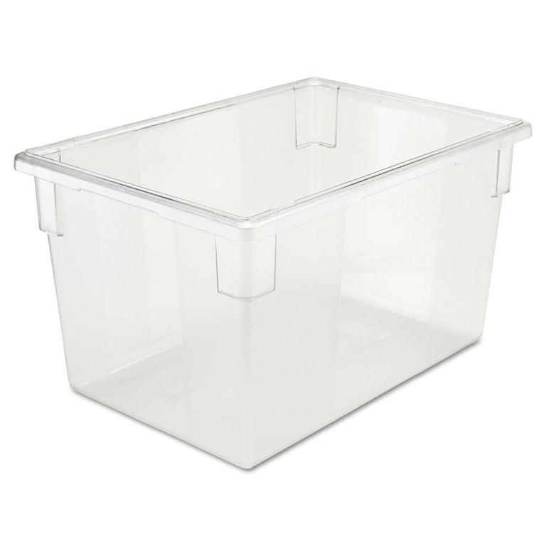 Food/Tote Boxes, 21 1/2gal, 26w x 18d x 15h, Clear Food/Tote Boxes, 21 1/2gal, 26w x 18d x 15h, Clear