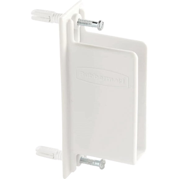 Rubbermaid FreeSlide Direct Mount Wall End Bracket - Pack of 12